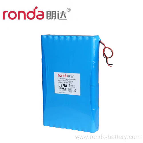 Solar Street Light IFR18650 12.8V 27Ah LiFePO4 Battery